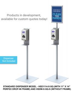 Hand Sanitizer Dispenser Stand